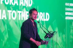 Pradyot Manikya, Founder of TIPRA Motha Party at Black-tie Celebration Dinner, India Week