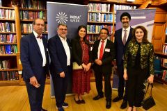 Harshad Kothari and Reena Ranger OBE at Drinks Reception in collaboration with LCCI, India Week