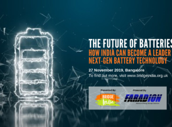 Faradion sodium ion batteries Bangalore