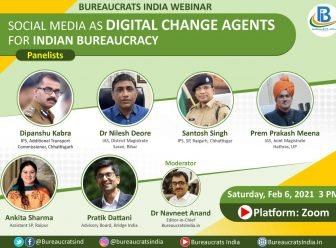 Indian bureaucracy using social media for social good